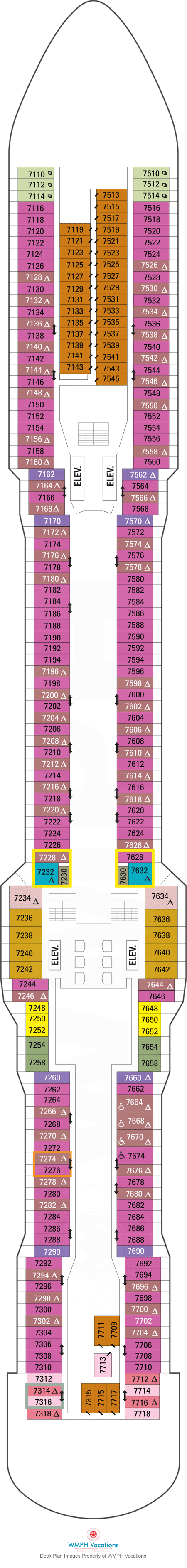 Ovation of the Seas Cabin 7634 - Category SG - Superior Grand Suite ...