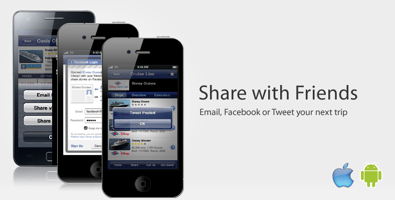 iCruise Cruise Finder™ iPhone App.