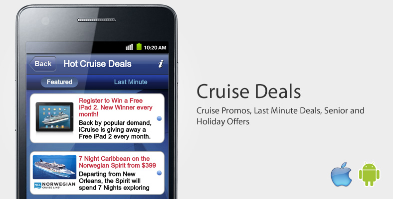 iCruise Cruise Finder™ iPhone App.